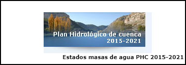 Estado masas de agua PHC (2015-2021)