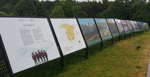 1916-2016 100 años de Parques Nacionales. Composición de las fotos montadas