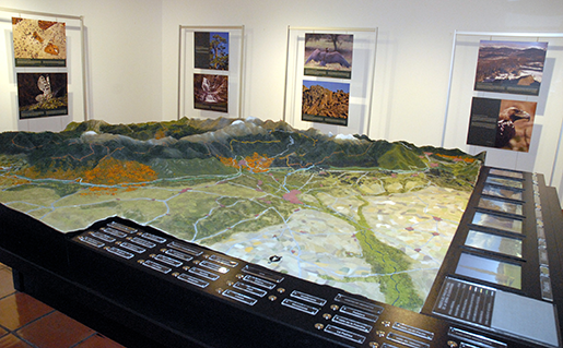 Maqueta del Parque Nacional de la Sierra de Guadarrama