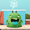 Dale de comer a Mr. Iglú. Un contenedor verde para recogida de vidrio