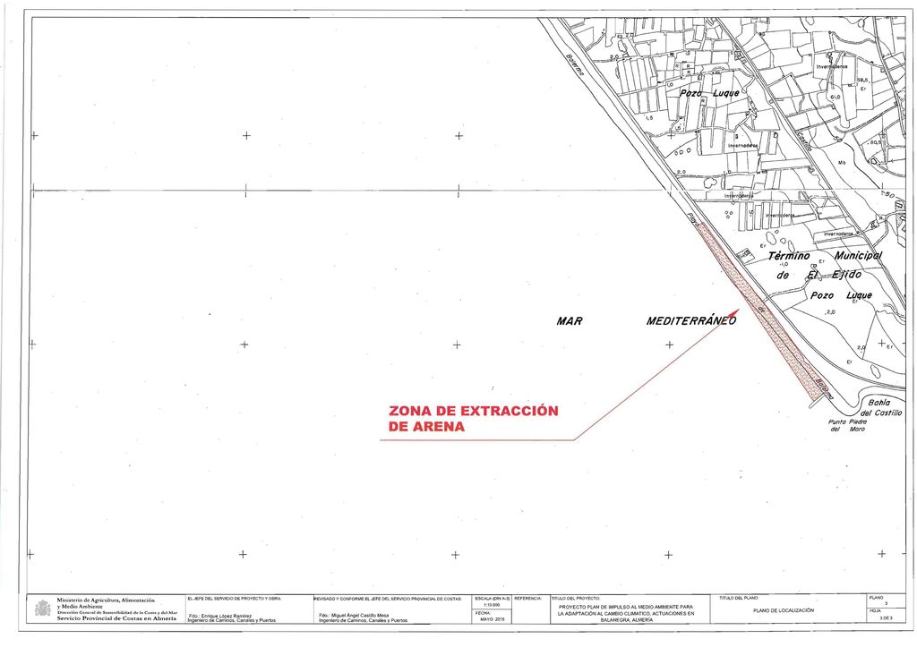 Localización de las obras - plano de detalle