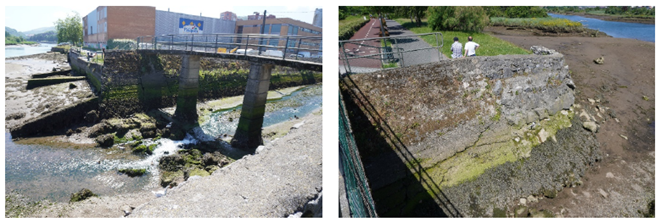 Naturalización del canal de Artia (Tramo GI-636 – río Bidasoa). Antes de las obras
