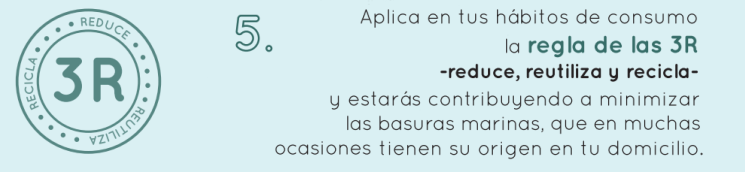 Información sobre el Decálogo Ciudadano contra las basuras marinas