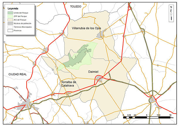 Área de influencia socioeconómica del Parque Nacional de las Tablas de Daimiel