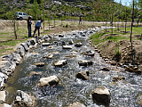 Escala de peces del tipo río artifical en el río Tormes, (Salamanca)