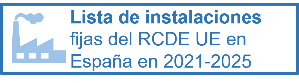 Listado instalaciones fijas RCDE UE