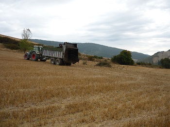 Aplicación de lodos en agricultura