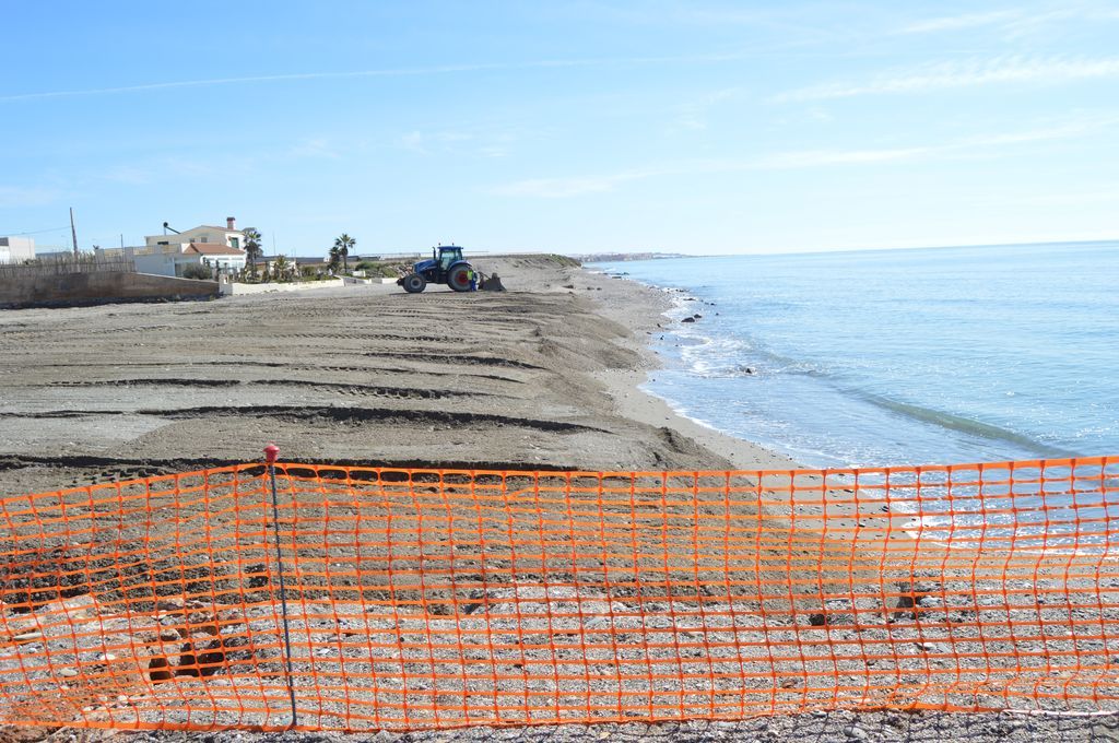 Obras de emergencia para la reparación de los daños producidos por los temporales del 16 al 22 de Enero de 2017 en las costas Españolas del litoral Mediterráneo. Provincia de Almería.