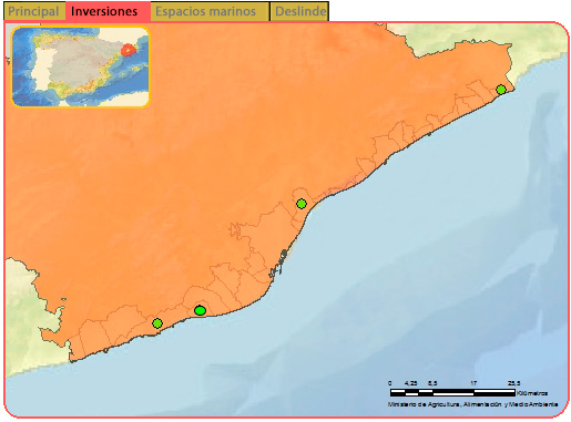 Pinche en las pestañas de la zona superior de la imagen para seleccionar una temática