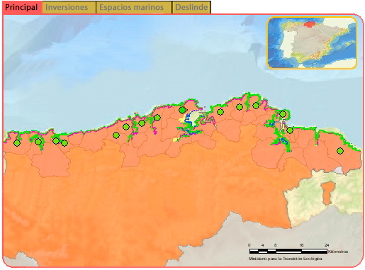 Pinche en las pestañas de la zona superior de la imagen para seleccionar una temática