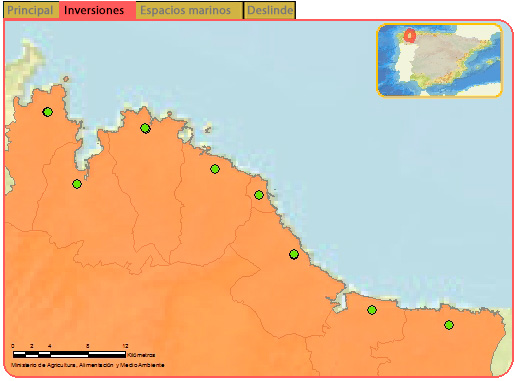 Pinche en las pestañas de la zona superior de la imagen para seleccionar una temática