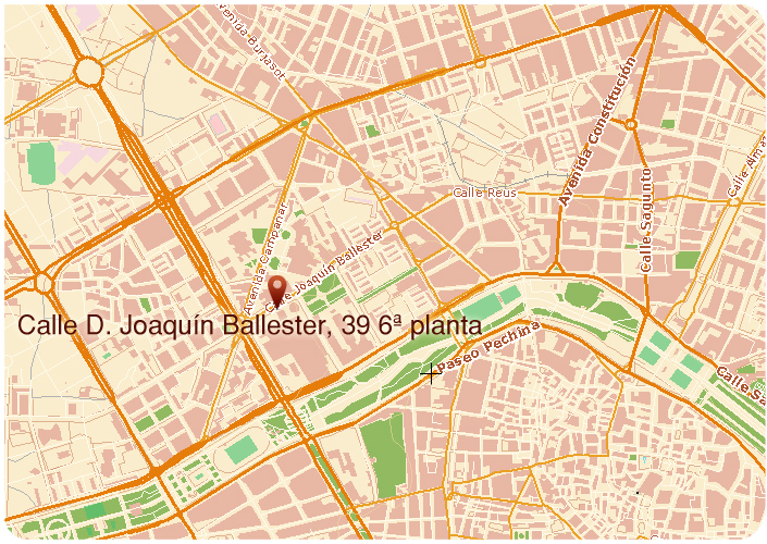 Mapa de situación de la Demarcación de Costas