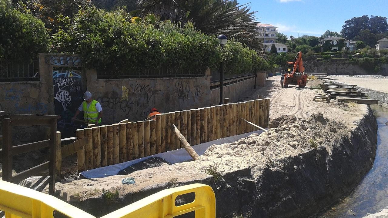 Playa de Bastiagueiro (Avería en los accesos)