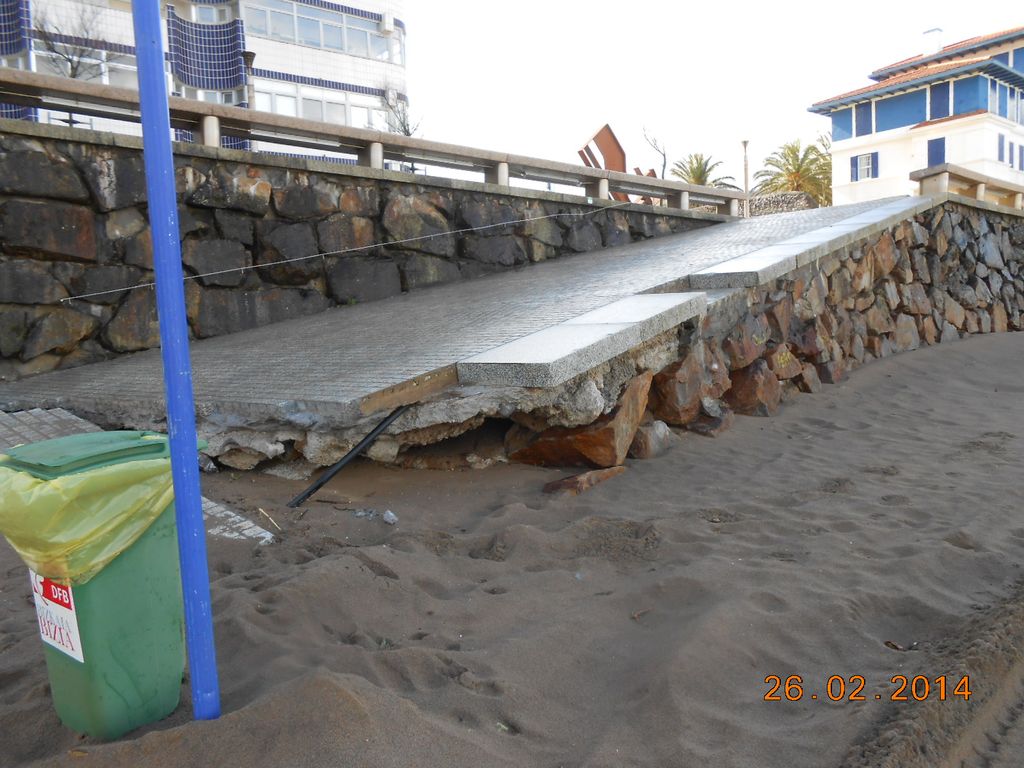 Playa de Bakio y márgenes de la ría Estepona. Accesos