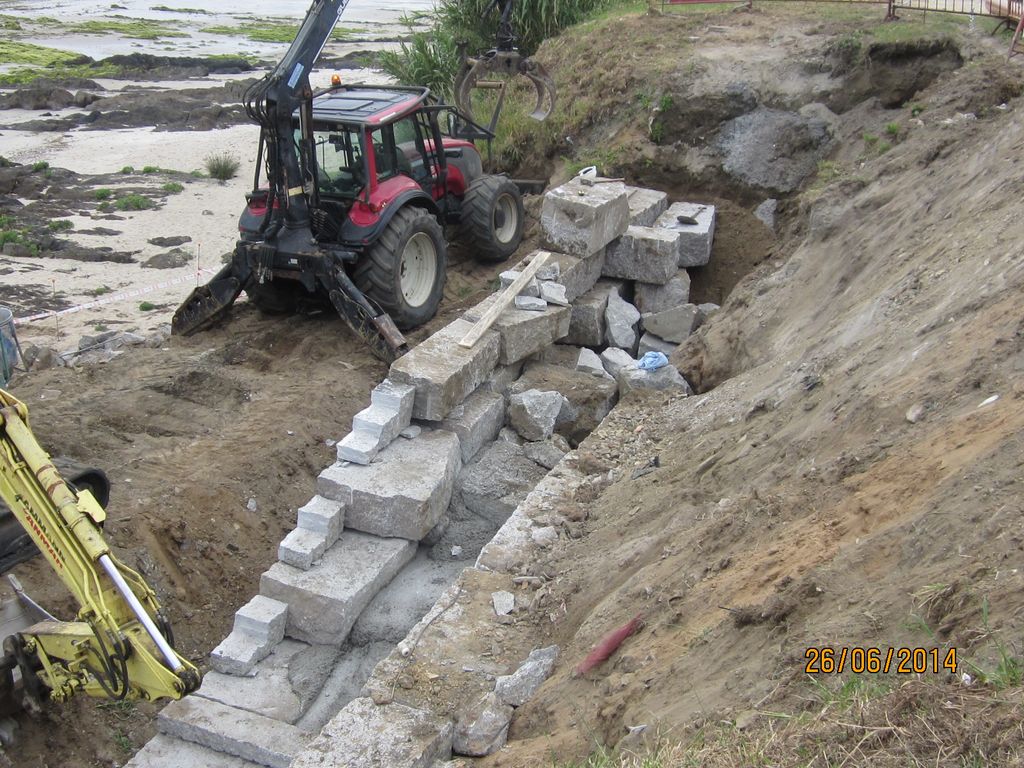 Reposición de escaleras de acceso