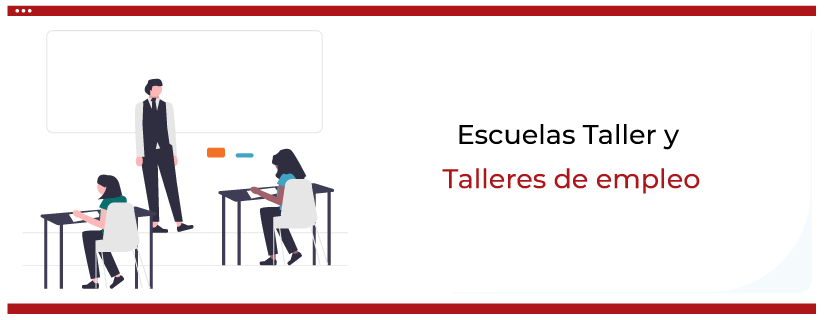 Imagen Portada - Escuelas taller y Talleres de Empleo