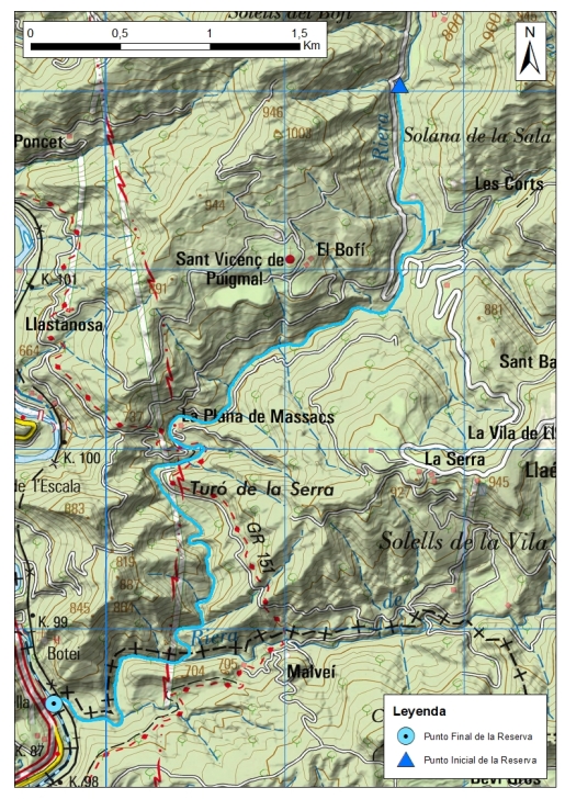 Reserva Natural Fluvial Riera de Vallfogona