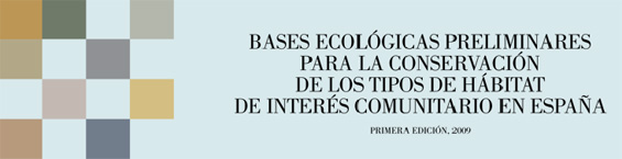 Portada: Bases ecológicas preliminares para la conservación de los tipos de hábitat de interés comunitario en España
