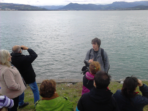 Visita por las Marismas de Santoña, acoompañados de David Arranz