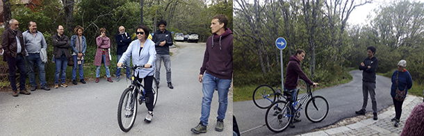 Taller práctico ciclista sobre Metodología Una bici +, Nivel 1