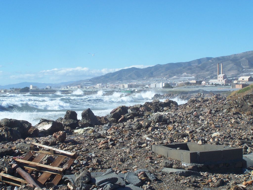 Plan Litoral 2015. Daños en la Costa que afectan a la Vega de Adra