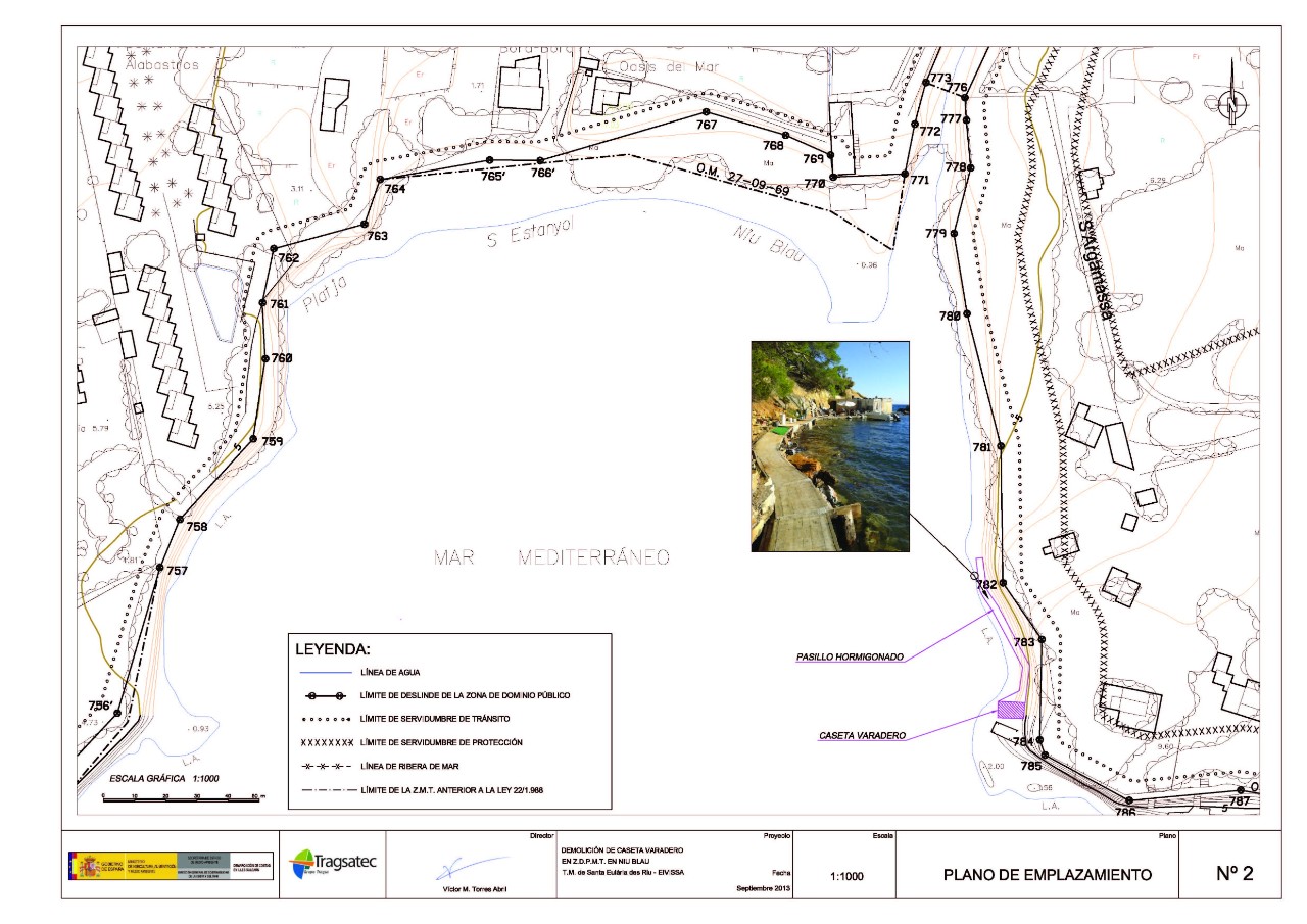 Plano emplazamiento del proyecto