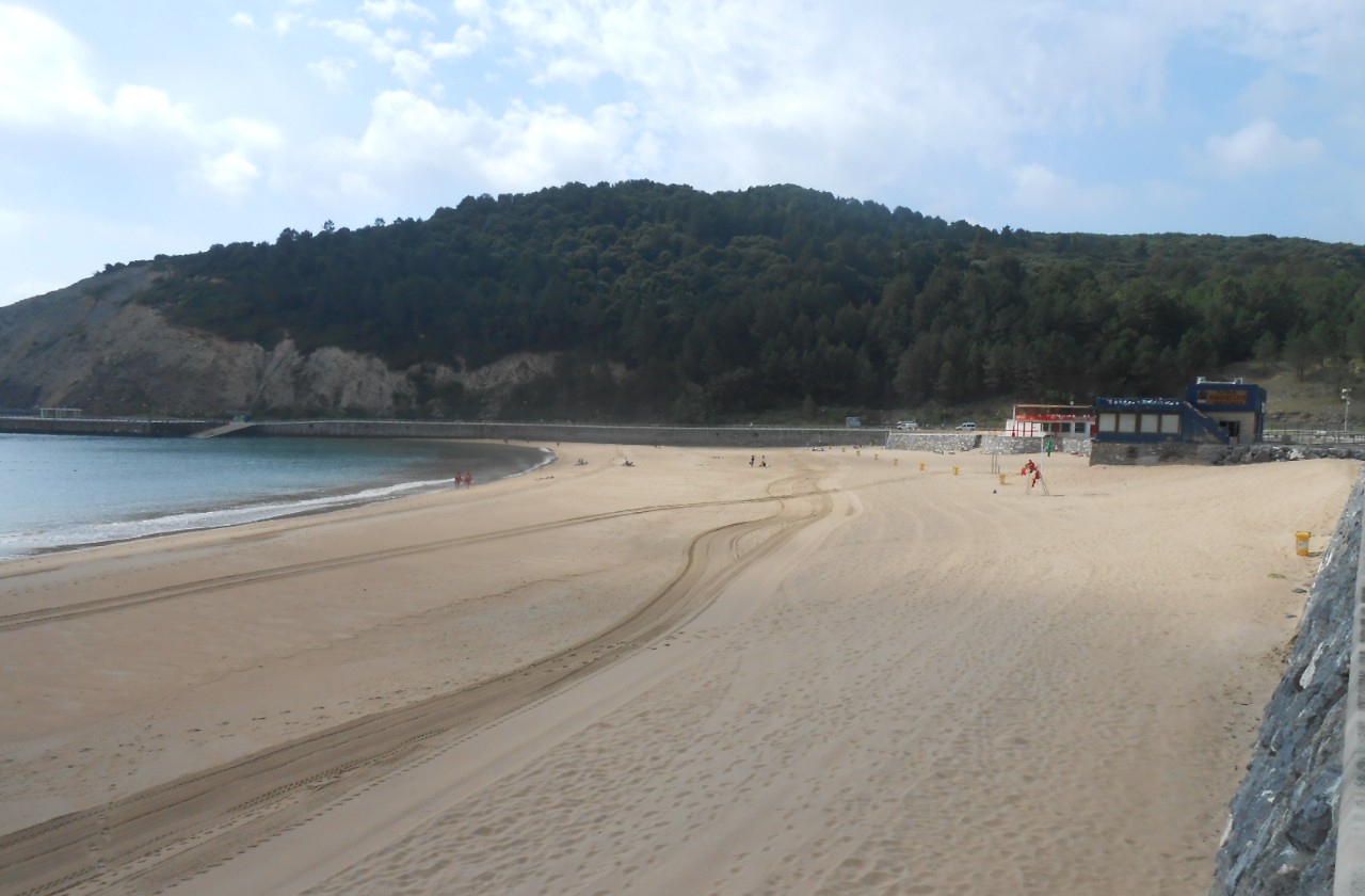 Playa y paseo de Gorliz. Recolocación-trasvase arena Plentzia-Gorliz.