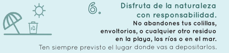 Información sobre el Decálogo Ciudadano contra las basuras marinas