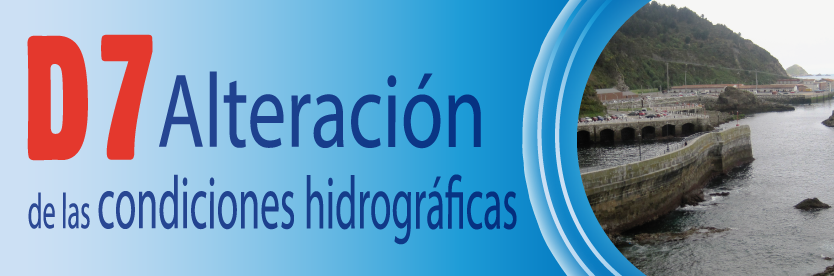 Descriptor 7 - Alteración de las condiciones hidrográficas