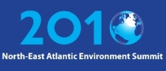 Logotipo de la cumbre sobre el medio ambiente del noreste Atlántico   