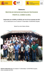 Informe de conclusiones del VII Seminario Araucaria (2012): Gestión de espacios naturales protegidos frente al cambio global