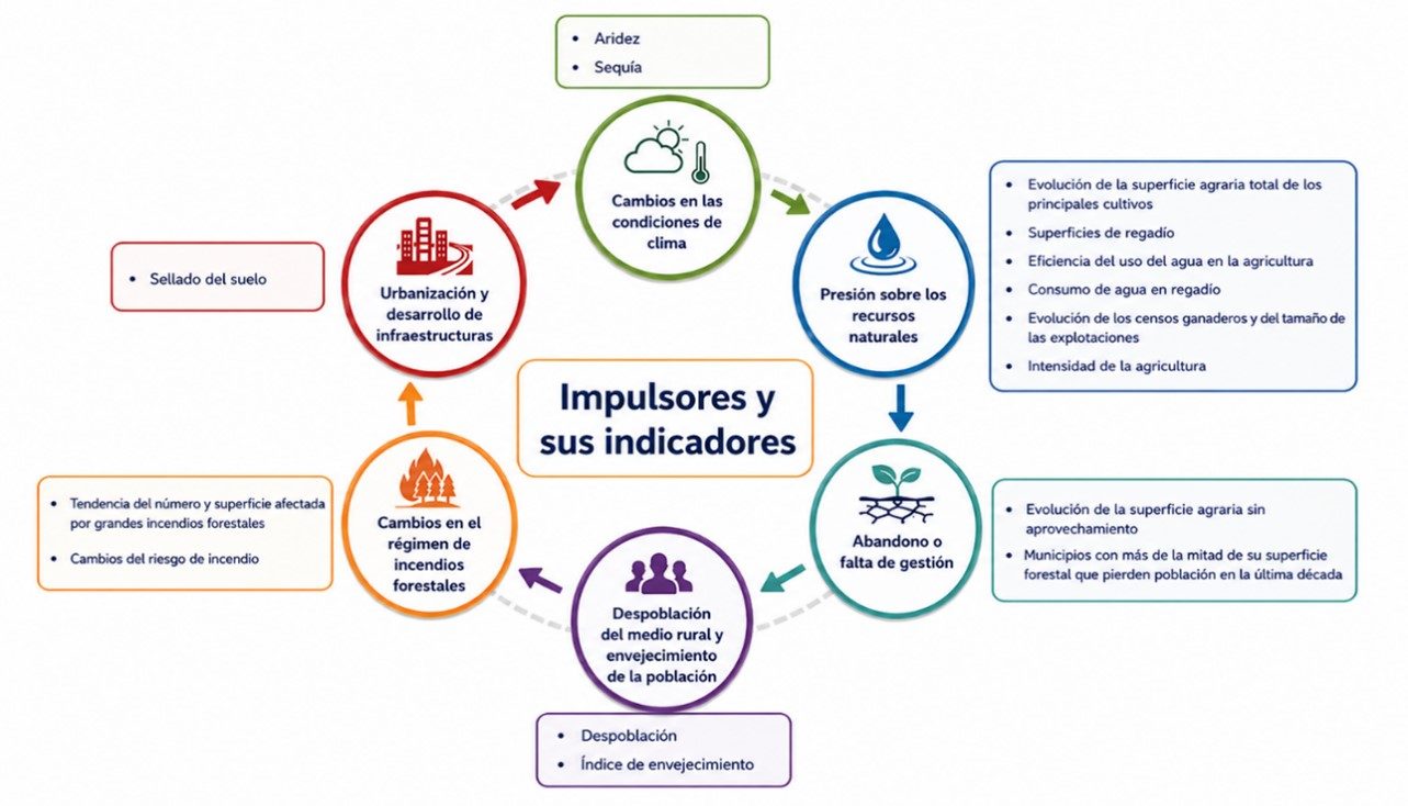 Impulsores de la desertificación