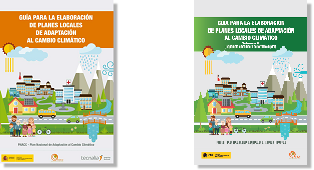 Portada Guía elaboración planes locales adaptación CC vol1y2