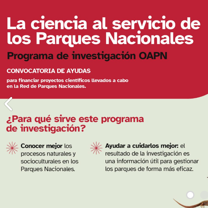 Programa de Investigación en Parques Nacionales