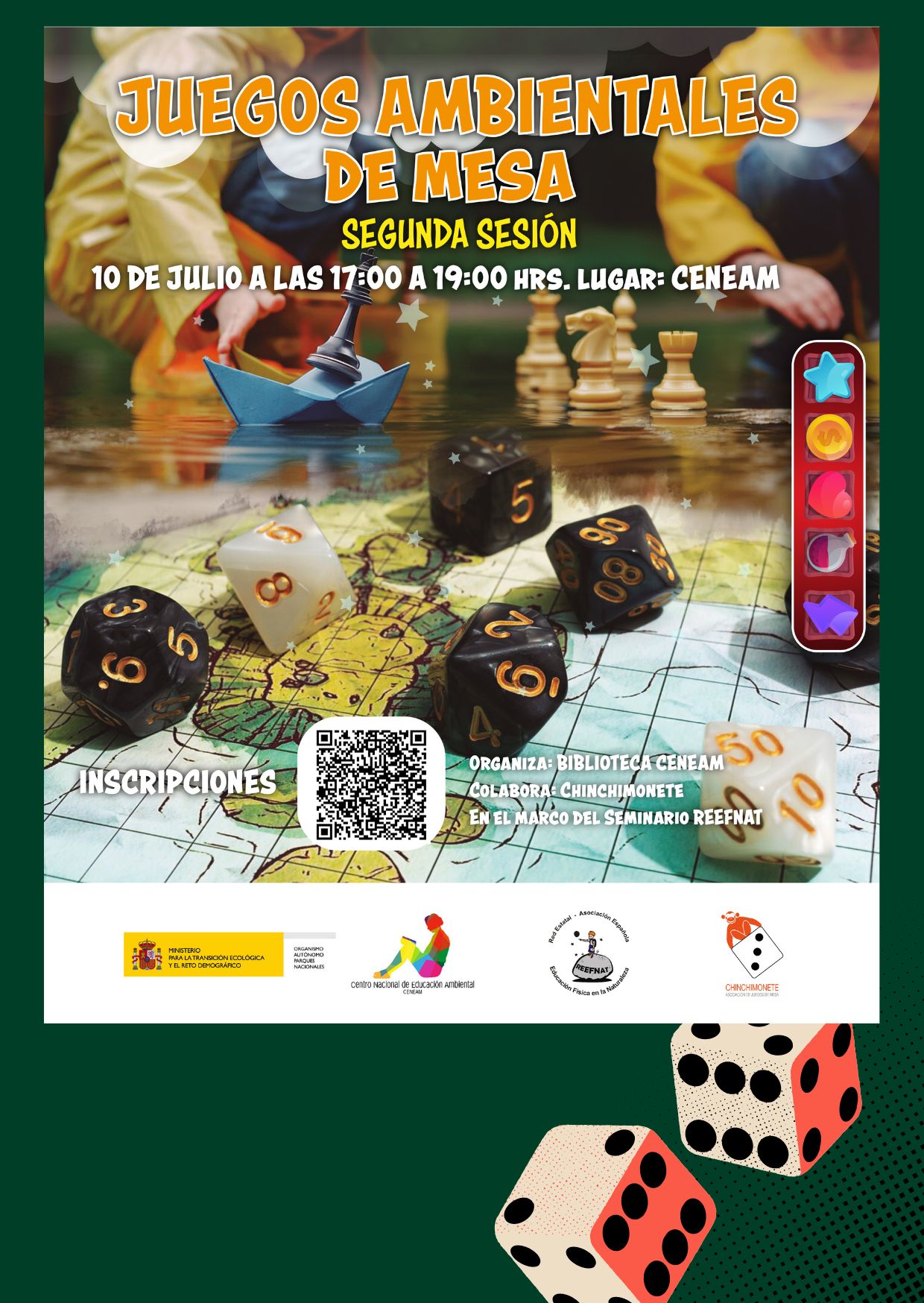 II Sesión de Juegos ambientales de Mesa 