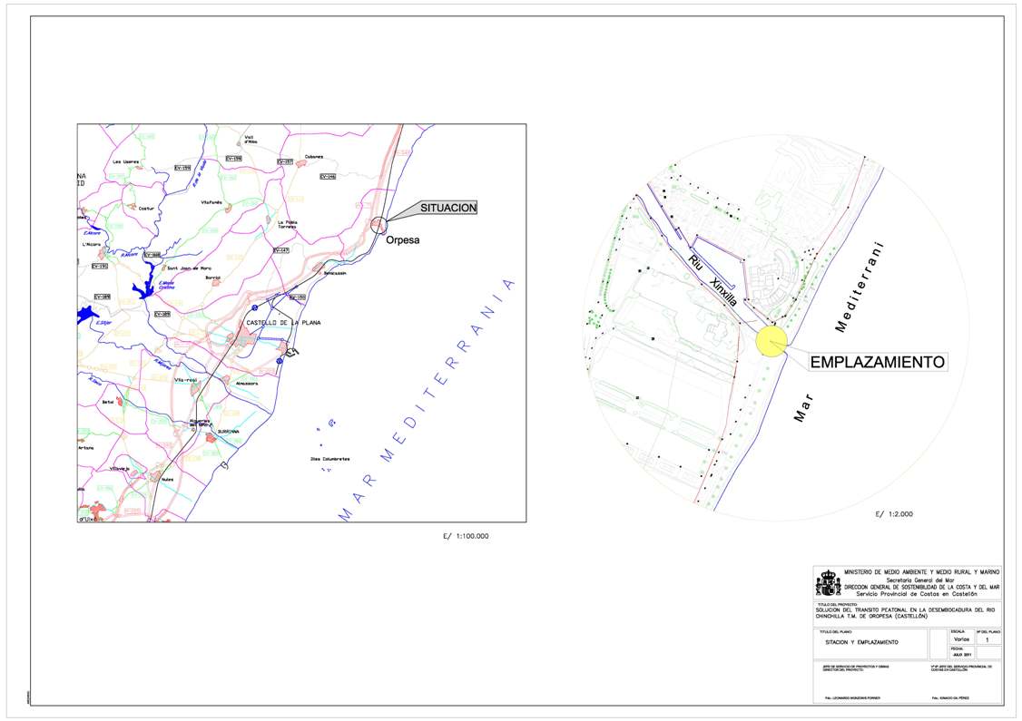 Plano de situación 