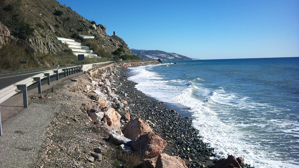 Creación de playas en la zona de Castillo de baños