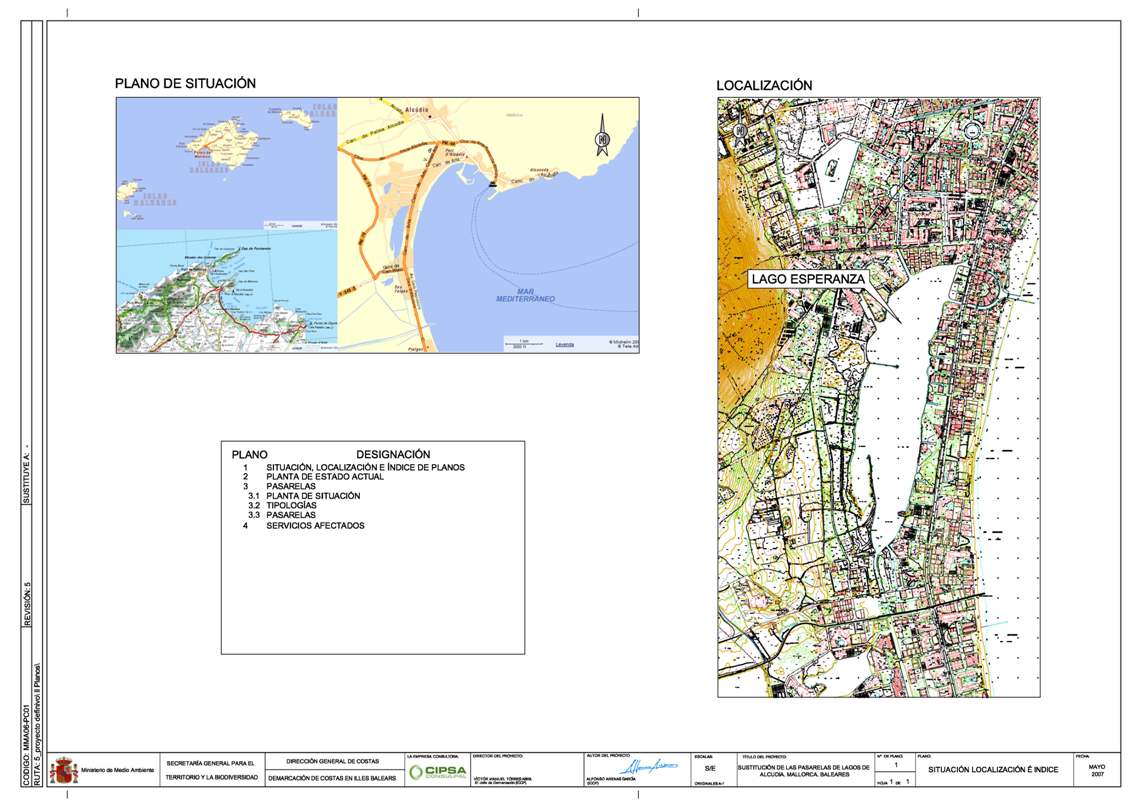 Plano de situación