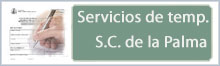 Información pública de servicios de temporada. Santa Cruz de la Palma