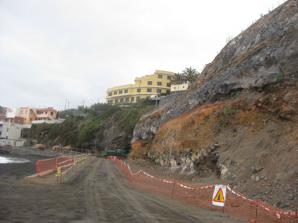 Acondicionamiento integral de la costa en Puerto Espindola 2ª fase (T.M. SAN ANDRES Y SAUCE (LA PALMA))