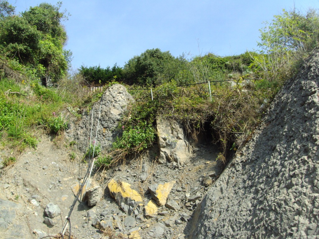 Cala Talape. Rehabilitación acceso a la cala.