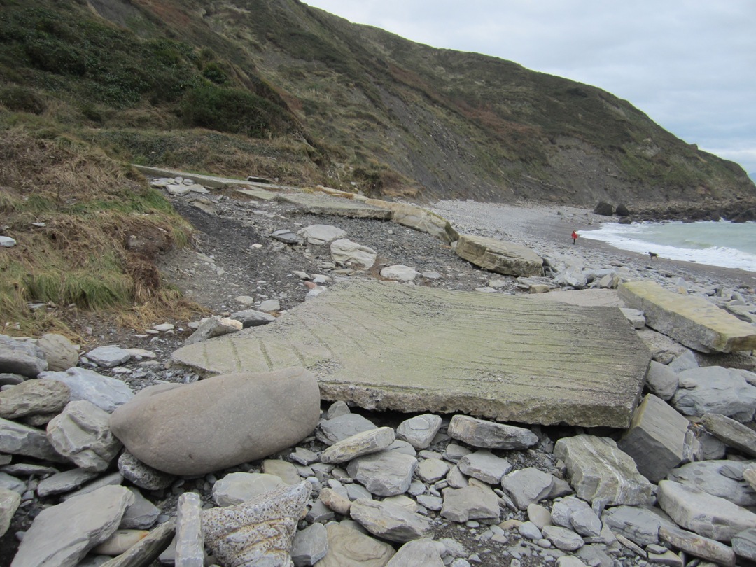 Playa Meñakoz. Reparación de acceso a la playa