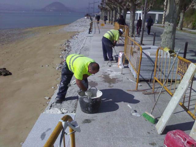 Reparación de barandilla y albardilla en Santoña