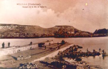 Foto antigua de la isla de Isabel II