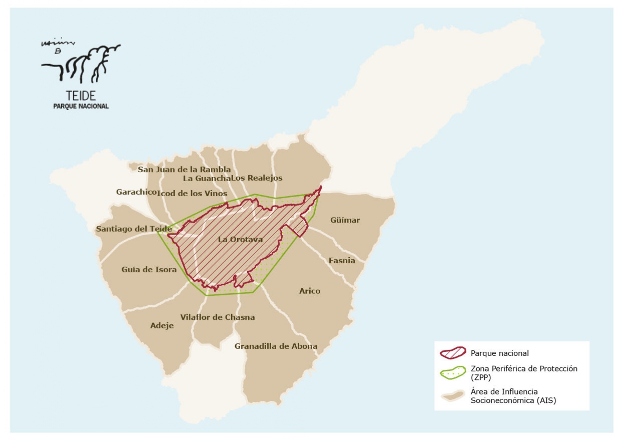 Área de influencia socioeconómica del Parque Nacional del Teide