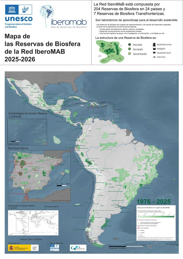 Mapa IberoMAB