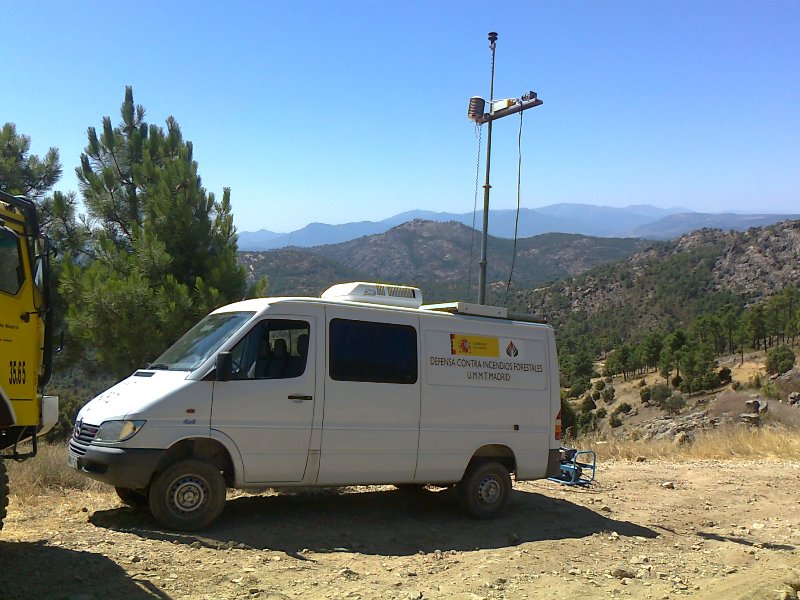 Unidad móvil de meteorología y transmisiones