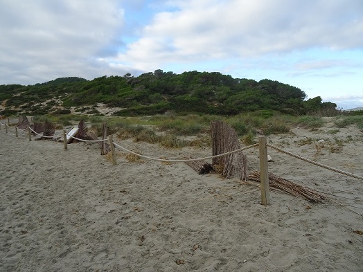 Playa d'en Bossa  - (Antes de las obras)