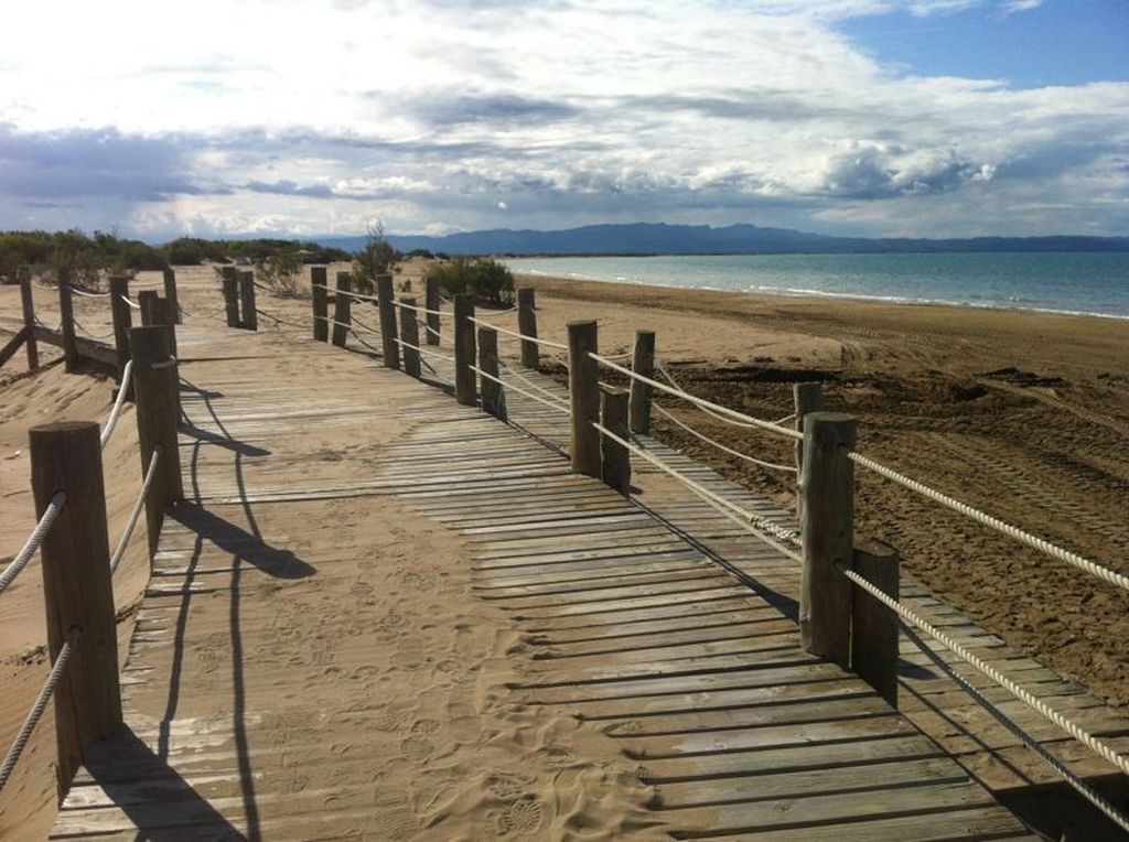 Reperfilado de playa Riomar (TM Deltebre. Antes de las obras) 