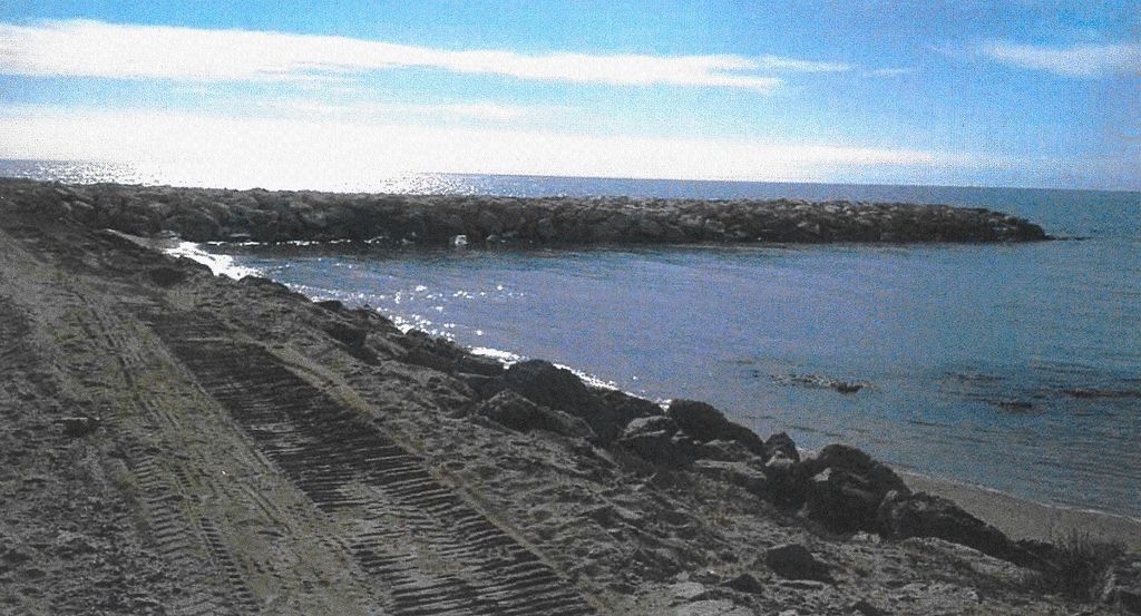 Reparación de los espigones en la playa A Poniente (Puerto Banús) (Después de las obras)